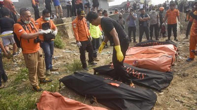 Polisi Sebut Ada Suara Ledakan Sebelum Penemuan 7 Mayat di Kali Bekasi