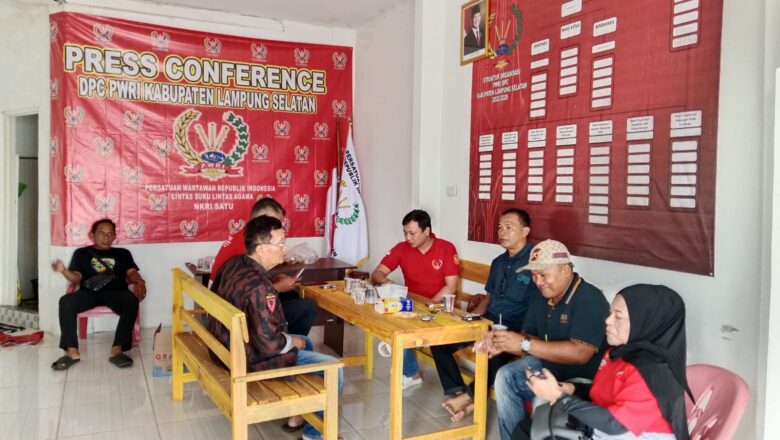 PWRI Lampung Selatan Gelar Rapat Awal Tahun, Mantapkan Strategi 2025