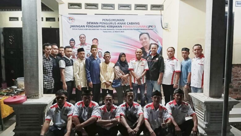 DPAC JPKP Tiyuh Tunas Asri Siap Kawal Program Pemerintah Tiyuh Tunas Asri