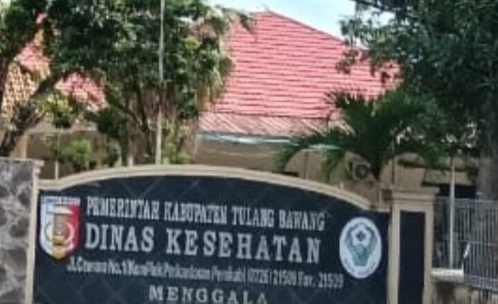 Diduga Ada Mark-Up Ratusan Miliar di Dinas Kesehatan Tulangbawang Sejak 2020–2024, BPK dan APH Diminta Turun Tangan