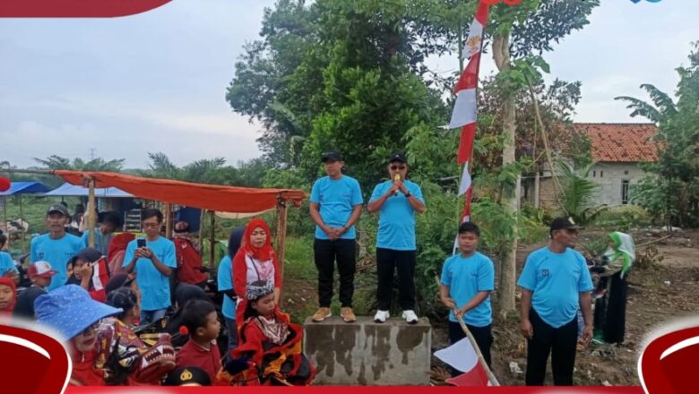 Meriah! Warga Tiyuh Sumber Jaya Ramaikan Jalan Sehat dan Karnaval HUT RI ke-80