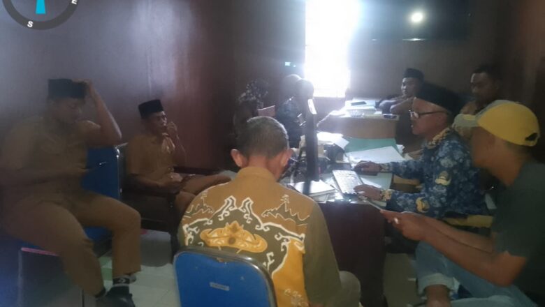 Camat Tulang bawang tengah Tunggu Lapororan Resmi Pengelolaan Bumti Tirta Kencana