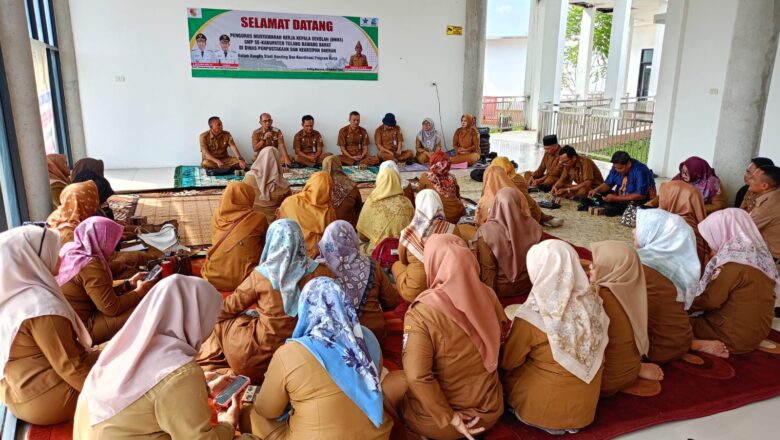 Dinas Perpustakaan Tubaba Terima Kunjungan Kerja MKKS SMP Se-Tubaba