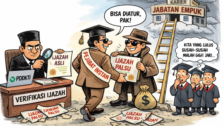 KPP-HAM Lampung & JPKP Tubaba Kawal Tuntas Kasus Dugaan Ijazah Palsu Anggota Dewan Terpilih DPRD Tubaba